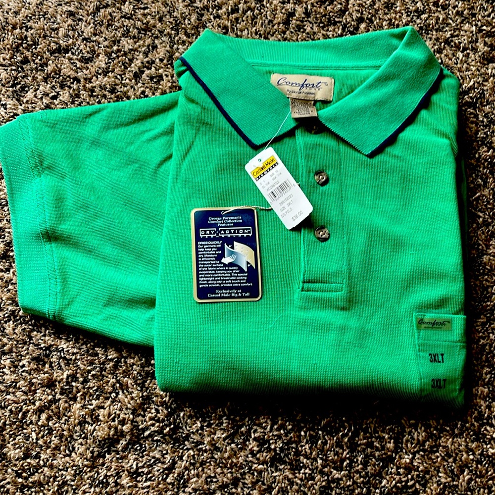 3 XLT short sleeve comfort zone polo